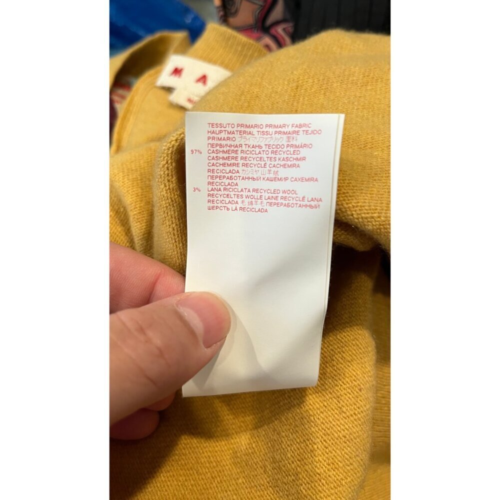 MARNI CASHMERE CARDIGAN SWEATER - Picture 7 of 9
